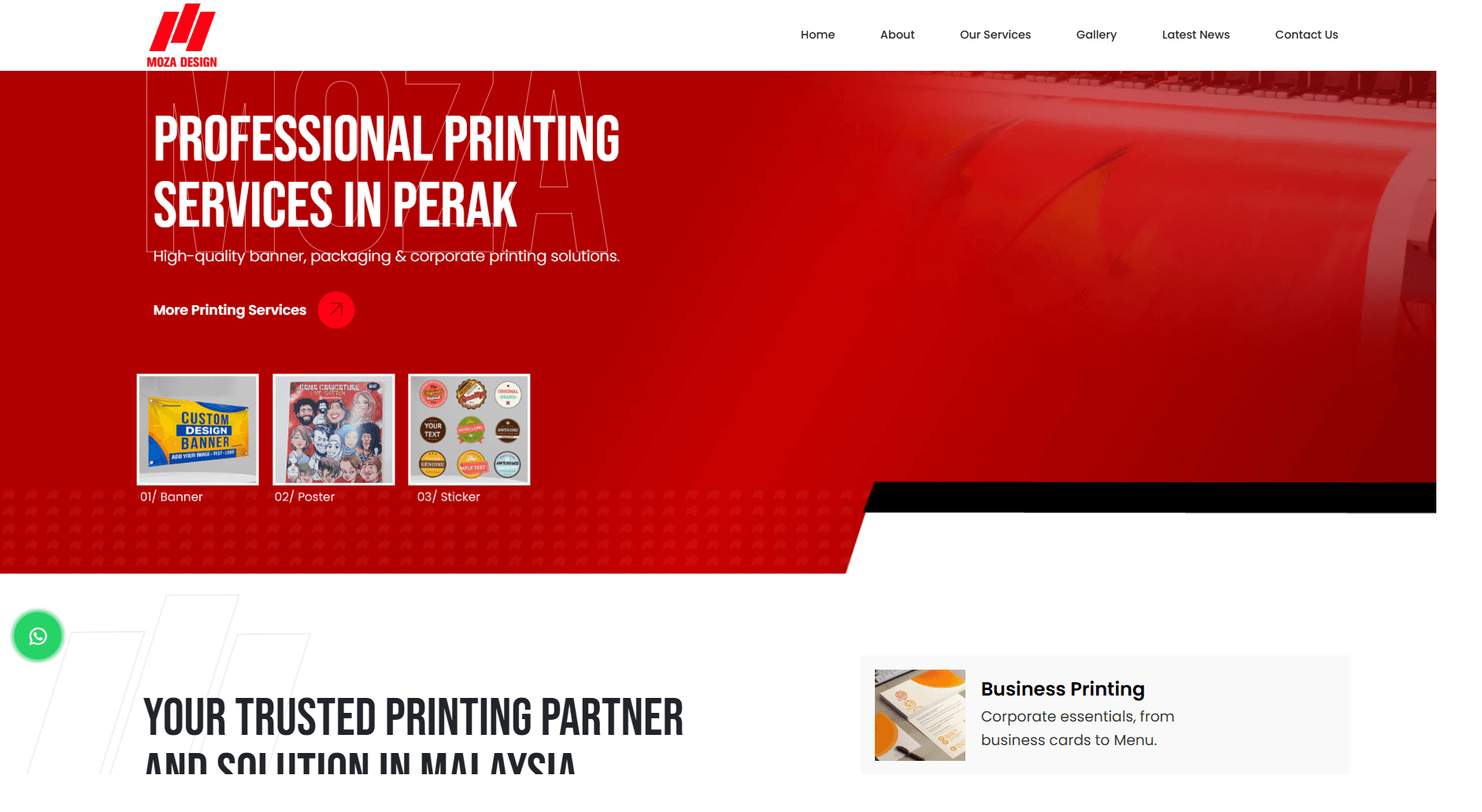 Corporate Website Portal